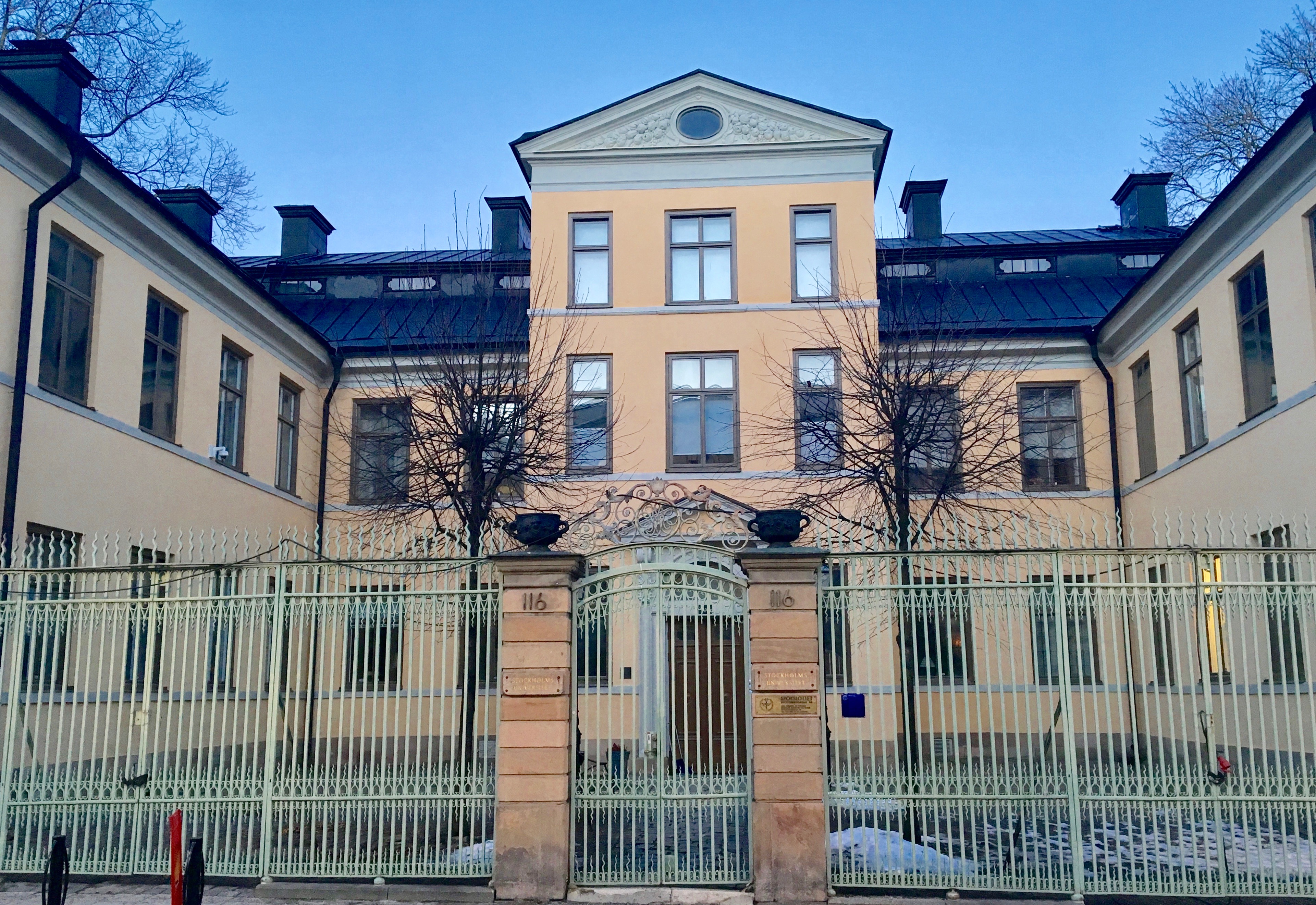 Spökslottet i Stockholm.